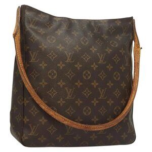 LOUIS VUITTON Monogram Looping GM Shoulder Bag M51145 LV Auth 129855